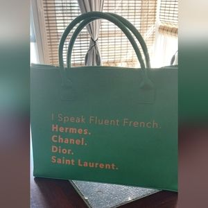 LATC Fluent in French Tote bag
